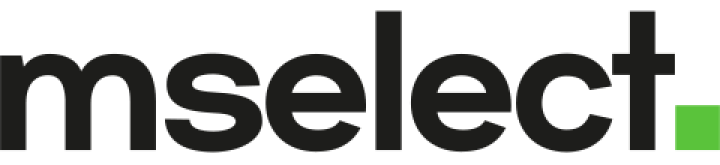 m select logo